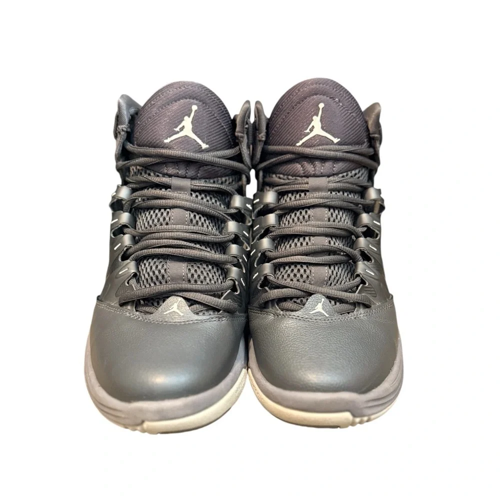 Nike Air Jordan Trainer Basketball Shoes Black Grey Size 9